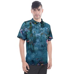 Fish Koi Carp Men s Polo T-shirt by Cemarart