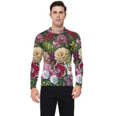 Parrot Painting Flower Art Men s Long Sleeve Rash Guard by Cemarart