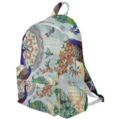 Royal Peacock Feather Art Fantasy The Plain Backpack by Cemarart
