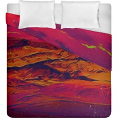 Time Wind Polishpattern Architecture Building City Cityscape Nature Pop-art Pop Surrealism  Retrowave Duvet Cover Double Side (king Size) by Cemarart