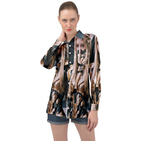 Img 20240116 154225 Long Sleeve Satin Shirt by Don007