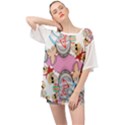 IMFD TRX Oversized Chiffon Top View1