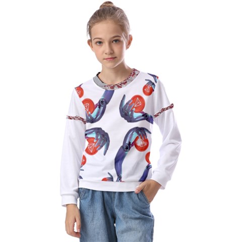 Imfd Trx 1 Kids  Long Sleeve T-shirt With Frill  by imanmulyana