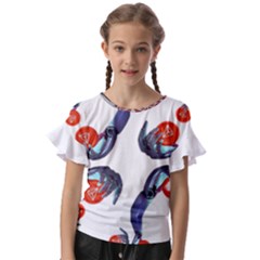 Imfd Trx 1 Kids  Cut Out Flutter Sleeves by imanmulyana