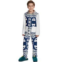 Imfd Dgb 1 Kids  Long Sleeve Velvet Pajamas Set by imanmulyana