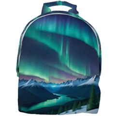 Zig Zag Waves Lines Geometric Mini Full Print Backpack by Ndabl3x