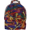 Zig Zag Pattern Geometric Design Mini Full Print Backpack View1