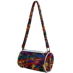 Pattern Dots Wallpaper Seamless Pattern Mini Cylinder Bag by Ndabl3x
