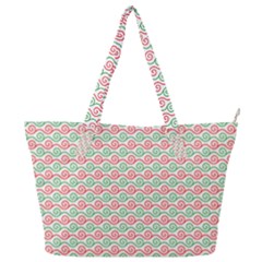 Mosaic Hexagon Honeycomb Full Print Shoulder Bag by Ndabl3x