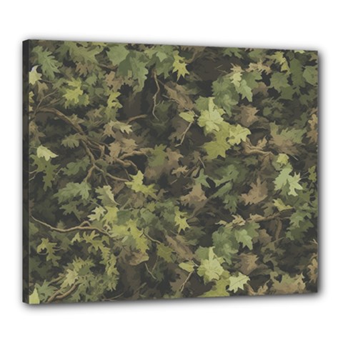 Birds Pattern Colorful Canvas 24  X 20  (stretched) by Ndabl3x