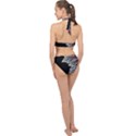 Astrology Surreal Surrealism Trippy Visual Art Halter Side Cut Swimsuit View2