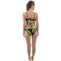 Banana leaves pattern Wrap Around Bikini Set View2
