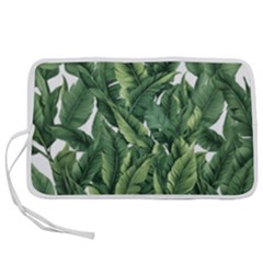 Tropical Leaves Pen Storage Case (m) by goljakoff