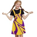 Waves Pattern Lines Wiggly Kids  Apron Dress View1