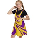 Waves Pattern Lines Wiggly Kids  Apron Dress View2