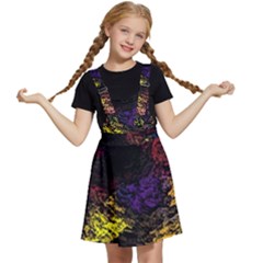 Abstract Painting Colorful Kids  Apron Dress by Cemarart