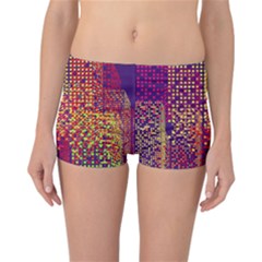 Building Architecture City Facade Reversible Boyleg Bikini Bottoms by Grandong