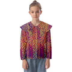 Building Architecture City Facade Kids  Peter Pan Collar Blouse by Grandong