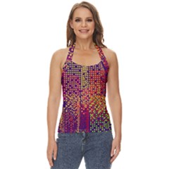 Building Architecture City Facade Basic Halter Top by Grandong