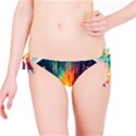 Starry Night Wanderlust: A Whimsical Adventure Bikini Bottoms View1