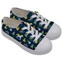 Cute Babies Toys Seamless Pattern Kids  Low Top Canvas Sneakers View3