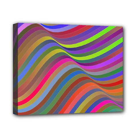 Psychedelic Surreal Background Canvas 10  X 8  (stretched) by Askadina