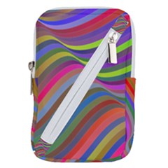 Psychedelic Surreal Background Belt Pouch Bag (large) by Askadina