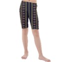 Background Art Pattern Design Kids  Mid Length Swim Shorts View1