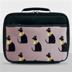 Cat Egyptian Ancient Statue Egypt Culture Animals Lunch Bag by Maspions