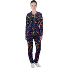 Random, Abstract, Forma, Cube, Triangle, Creative Casual Jacket And Pants Set by nateshop