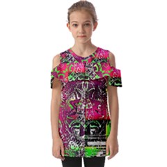 My Name Is Not Donna Fold Over Open Sleeve Top by MRNStudios