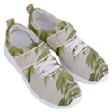 Watercolor Leaves Branch Nature Plant Growing Still Life Botanical Study Women s Velcro Strap Shoes View3
