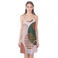 Line Forms Art Drawing Background Camis Nightgown  by Maspions