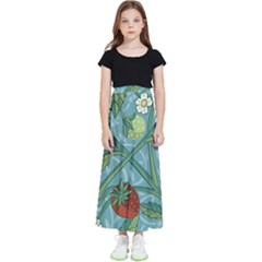 Spring Time Kids  Flared Maxi Skirt by AlexandrouPrints