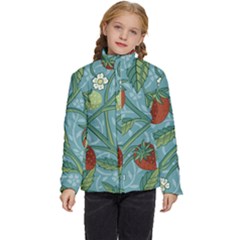 Spring Time Kids  Puffer Bubble Jacket Coat by AlexandrouPrints