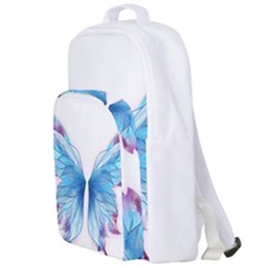 Butterfly-drawing-art-fairytale  Double Compartment Backpack by saad11