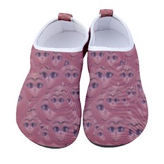Sweet Emoji Canvas Print Pattern Kids  Sock-style Water Shoes by dflcprintsclothing