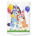 Bluey birthday Large Tapestry View1