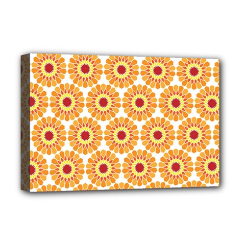 Pattern Shape Design Art Drawing Deluxe Canvas 18  X 12  (stretched) by Maspions
