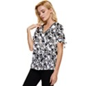BarkFusion Camouflage Bow Sleeve Button Up Top View2