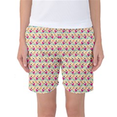 Summer Watermelon Pattern Women s Basketball Shorts by designsbymallika