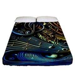 Ab3125ec-876f-4866-ac2b-4a9e761bf819 Fitted Sheet (queen Size) by RiverRootsReggae