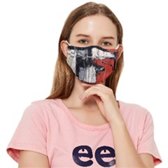 Abstract  Fitted Cloth Face Mask (adult) by Sobalvarro