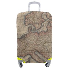 Old Vintage Classic Map Of Europe Luggage Cover (medium) by Paksenen