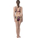 Circle Colorful Shine Line Pattern Geometric Classic Banded Bikini Set  View2