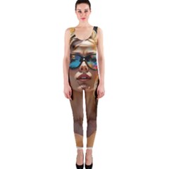 Colorful Model One Piece Catsuit by Sparkle