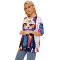 Wild cat Oversized Basic T-Shirt View2