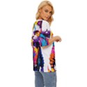 Wild cat Oversized Basic T-Shirt View3