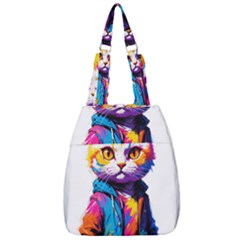 Wild Cat Center Zip Backpack by Sosodesigns19