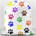 Pawprints Paw Prints Paw Animal Drawstring Bag (Large) View2